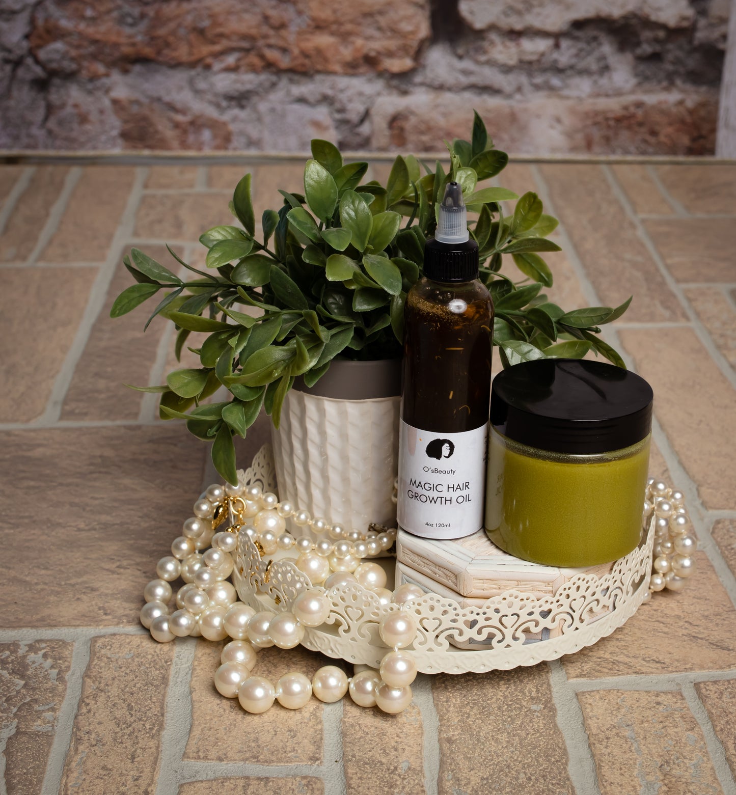 Magic hair growth oil & Moringa Pomade Kit